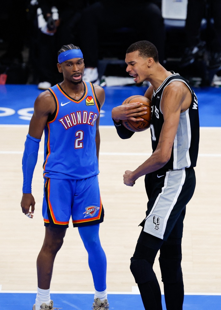 你和文班将成NBA门面？SGA：很难说 一切瞬息万变 他很强但我最强