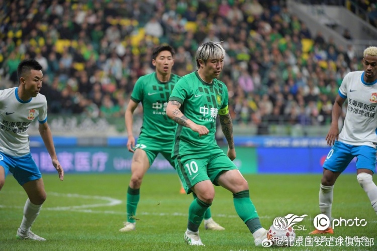 北京国安主场1-0战胜青岛西海岸